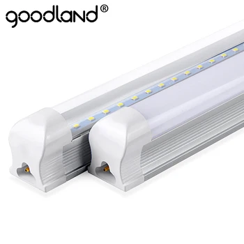 Goodland LED Lemputė Vamzdis T8 600mm 2ft LED Vamzdis Šviesos 10W LED Integruotą Vamzdis 220V 240V LED Žibintai, Lempos, Apšvietimo Išvalyti/Pieniškas Dangtis