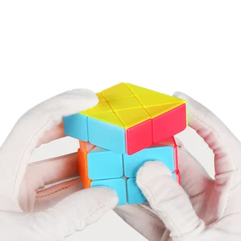 Greitas pristatymas shengshou vėjo malūnas kubo keista nerijos įspūdį magic cube 3x3 kubeliais švietimo žaislai žaislai vaikams žaislai berniukams