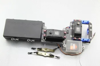 GTBracing LOSI 5IVE T Anglies Dual vairo Actuators konversijos Didelis Baterijos Kameros Laikiklis