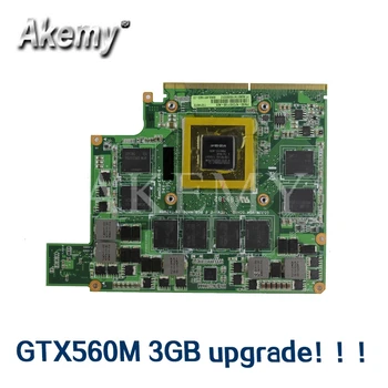 GTX 560M GTX560M N12E-GS-A1 3GB DDR5 VGA Vaizdo plokštė Asus G73SW G73JW G53SW G53SX G53JW VX7 VX7S nešiojamas Grafika valdyba