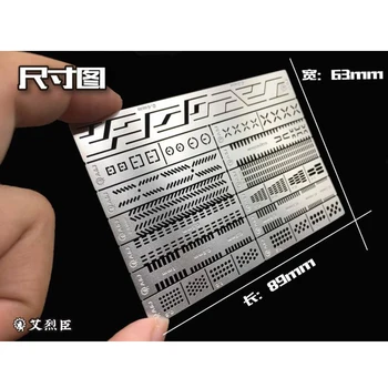 Gundam Modelį 13 1 išsamią Informaciją apie drožyba Pagalbiniai Valdovas Išsamiai Renovacijos Graviravimas Aids Nerūdijančio plieno Skylę Graviravimo Įrankis