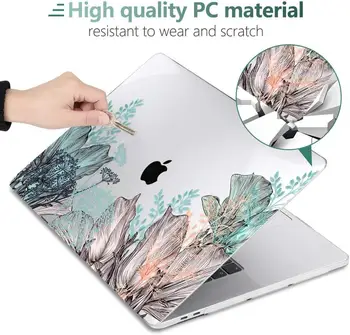Gėlių Stilius Atveju, Macbook Air 11 12 Pro Retina13 15 Nešiojamas Padengti Maišelį Mac book 13.3 15