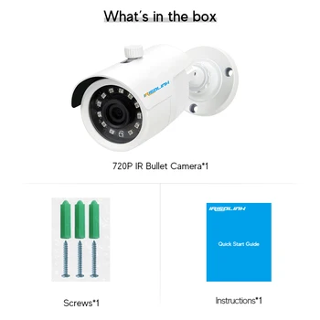 HAINAUT Kamera 720P 1080P 5MP Analoginis Priežiūros Didelės raiškos Infraraudonųjų spindulių Naktinio Matymo CCTV Saugumo Namo Lauko Kulka 2mp Hd