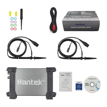 Hantek 6022BE 6022BL PC Skaitmeninės Oscilloscope USB Portable Nešiojamą Oscilloscope 6022BE Skaitmeninės laikmenos 2 Kanalų 20MHz 48MSa/s