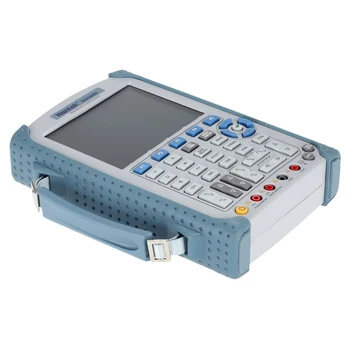 Hantek DSO8060 Nešiojamą radijo Spektro Analizatorius, Nešiojamasis Osciloscopio Skaitmeninis Multimetras Oscilloscope USB LCD 60MHz 2 Kanalų DMM