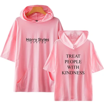 Harry Styles Gydyti Žmones Su Gerumo Gobtuvu marškinėliai Moterims/Vyrams Mados Spausdinti Vasaros trumpomis Rankovėmis Tshirts Atsitiktinis, Madinga Dėvėti