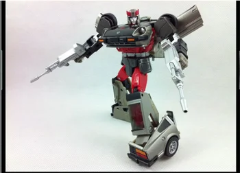Hasbro Transformacijos 14cm KO MP18 Bluestreak Autobots AUTOMOBILIŲ Metalo Dalis Veiksmų Skaičius, Deformacijos Robotas Vaikams, Dovana, Žaislai