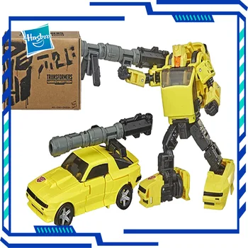 Hasbro Transformers Kartų War for Cybertron Apgulties Deluxe Sideswipe Chromia Šešių-Gun Skalikas Nuskaitymo Zeta Jazz Transformatorius Robotas