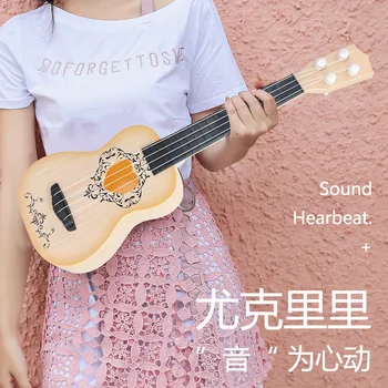 Havajų Vaikų Gitara Žaislai Berniukų ir Mergaičių Mini Muzikos Gitaros Muzikos Instrumentas, Švietimo Žaislai, Ukulėle Pradedantiesiems Ukulėle