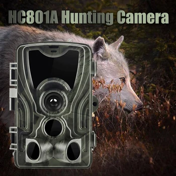 HC-801A Medžioklės Takas Kamera 0.3 s paleidimo Laikas Night Versija Foto Traps1 6MP 1080P IP65 Laukinių gyvūnų Medžiotojai Kamera fotopast