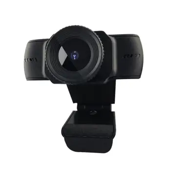 HD 1080P Kamera, Mini USB Kompiuterio PC WebCamera su Mikrofonu Pasukti Kamera Live Transliacijos Vaizdo skambučius Konferencijos Darbą