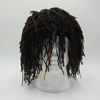 Hirigin 2019 Juokingi Skrybėlę Unisex Beanies Perukas Nerijos Skrybėlės Jamaikos Megzti Rasta Plaukų Bžūp Vyrų Ir Moterų Mados Hairband Drei