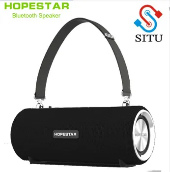 HOPESTAR H39 Wireless portable Bluetooth Speaker Vandeniui Lauko Bass Poveikis Galia Bankas USB, AUX-Mobile Kompiuterio FM radijas
