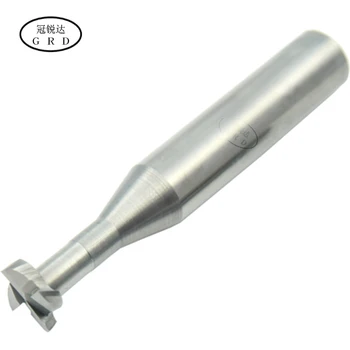 Hrc55 laipsnį T-dygiosios Fleita frezavimo cutter 4mm-10mm 6mm 8mm CNC karbido T frezavimo pjovimo įrankių laikiklis malūnas