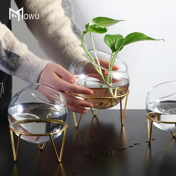 Hydroponic augalų vaza geometrinis terariumai, stiklo tara, gėlių namų apdailos Lentelės, apdailos Žvakidė Daugiafunkcinis