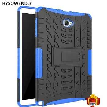 HYSOWENDLY Case For Samsung Galaxy Tab 6 A6 10.1 P580 P585 Atvejais Padengti Fundas Šarvai Tvirtas Sunku KOMPIUTERIS + Minkštos TPU Apsauga, Apvalkalas