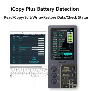 ICopy Plius 7 iki 11 pro Touch max Vibruoti Tiesa Tonas Šviesos Jutiklis, Baterijos Data Skaityti/Rašyti/Redaguoti Atkūrimo Programuotojas Taisymo Įrankis