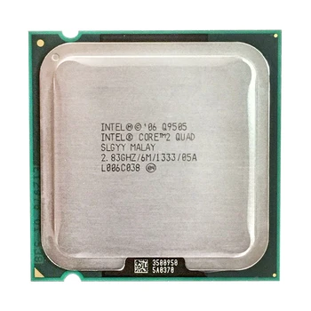 Intel Core 2 Quad Q9505 q9505 Q 9505 2.8 GHz 4 Core, 4 threads ГГц четырехъядерный процессор Процессор 6M 95W LGA 775