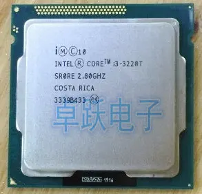 Intel Core i3-3220T i3 3220T I3 3220 T Procesorius 3M Cache, 2.80 GHz LGA1155 CPU Desktop NEMOKAMAS PRISTATYMAS