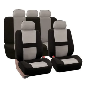 Interjero Aksesuarų 4pcs/9pcs audinys automobilių sėdynės padengti universaliųjų automobilių reikmenys, automobilių sėdynės padengti nustatyti automobilio Sėdynės Raštas