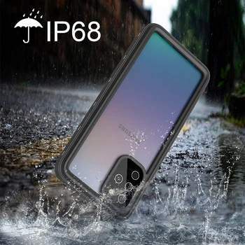 IP68 Vandens Įrodymas, Telefono dėklas, Skirtas Samsung Galaxy S20 Ultra S10 Plius S10E S9 Pastaba 10 9 A51 Nekilnojamojo Vandeniui Atveju Visiškai Apsaugoti Dangtis