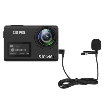 Išorinio Mikrofono SJCAM SJ10 PRO Series Reikmenys SJ10 PRO / SJ9 Strike / SJ8 Pro / SJ8 Plius / SJ8 Oro Veiksmo Kameros