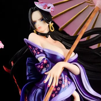 Japonija, Anime One Piece GK Boa Hancock kabuki Boa Hancock PVC Veiksmų Skaičius, Figūrėlės Modelis Statula T30