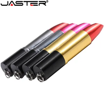 JASTER Mados USB Flash Mini Metalo LOGOTIPĄ USB 2.0 Pendrives 64GB 32GB 16GB 8GB 4GB 128GB USB Key Dovanos Pen Ratai