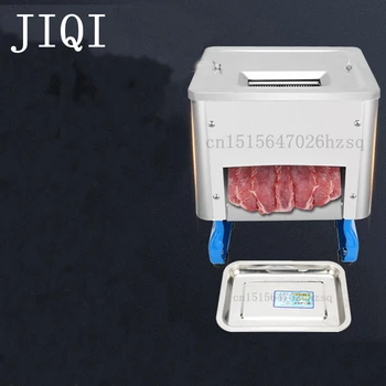 JIQI komercinės elektrinė mėsmalė, pjaustyklės Multi-funkcija mėsos pjaustymo peilis maisto pjaustymo Kubeliais storis tinkinti