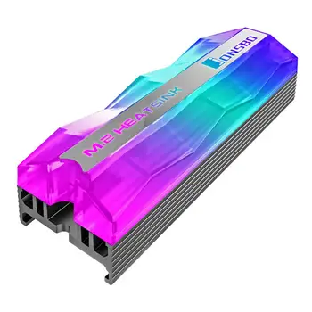 Jonsbo M. 2 SSD Heatsink M. 2-2 Aušintuvas Šviesos 5V 3Pin KOMPIUTERIO Aušinimo Dalys NGFF NVME PCIE M. 2280 2 Kietojo Standžiojo Disko Radiatorius