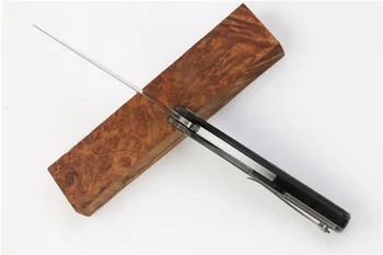 JUFULE Hati F95 Flipper sulankstomas peilis D2 ašmenys G10 /plieno rankena kempingas medžioklės lauko išgyvenimo kišenėje Virtuvės peiliai edc įrankis
