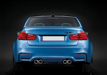 Juoda Decal BMW 1 Series 125i 128i 130i 135i X3 E21 E93 E82 M2 M3 Plastiko Auto 3D Laišką Kamieno Dangčio Galinis Lipdukas Logotipas Ženklelis
