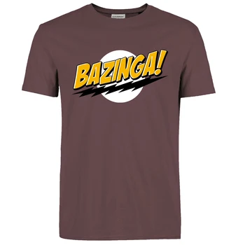 Juokingi marškinėliai Big Bang Teorija Bazinga 2019 m. vasaros atsitiktinis Mados streetwear vyrų viršūnes tees kietas streetwear prekės ženklo drabužių