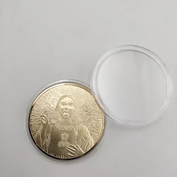 Jėzus Kristus sidabruotas Progines monetas, meno Kolekcines pasisekė Monetos mitas Monetos Dievo Dovana Europos Apdailos Dovana Monetos