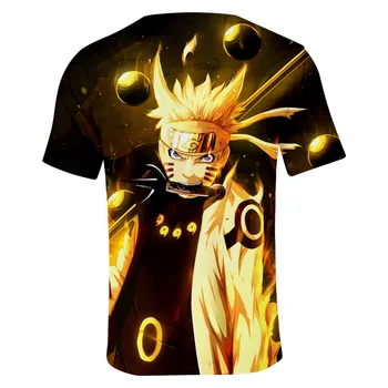 Kakashi Hatake Marškinėliai Vyrams, Moterims Marškinėlius Anime Naruto 3d Print T-shirt