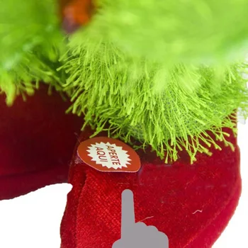 Kalėdų Eglutė Dekoratyviniai Kalėdų Elektros Pliušiniai Žaislai Dainavimo Medžio Žaislas Šokių Žaislas, Elektriniai Medžio Žaislas Vaikams Kalėdų Dovana