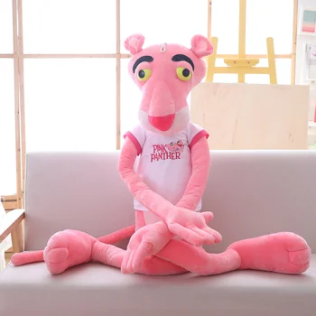 Karšto Anime Žaislai Naujas Stilius 80cm Mielas Pink Panther Pliušiniai Žaislai Mielas Vaikams, Lėlės, Minkšti Minkšti Gimtadienio Dovana Kūdikiui