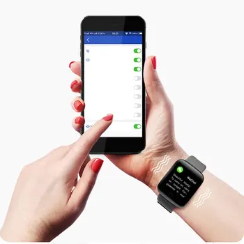 KARŠTO D13 Smart Apyrankę Fitness Tracker Širdies ritmo Monitorius 