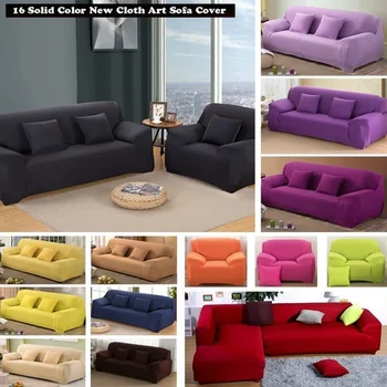 Karšto pardavimo kambarį tingus sofa cover elastinga, vientisa spalva fluorescentinės spalvos pieno šilko sofos pagalvėlių universalus pilnas draudimas sofa vonia
