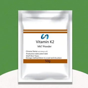 Karšto pardavimo top vitamino K2 Mk7 milteliai, MENAQUINONE-7 osteoporozės papildyti, diuretikas, kepenų detoksikacija
