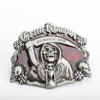 Kaukolė Sagtis Prabanga Punk Rock Dizaineris Vyrų Aukštos Kokybės Diržus Hip-Hop Vyrų Dirželis Cinko Lydinio Žiedų ,tik Sagtis 40mm