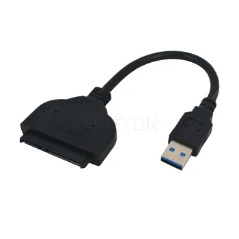 Kebidumei SATA USB3.0 Adapterio Kabelį Konverteris 2.5 colių HDD SSD Kietąjį Diską Laptopo SATA Adapteris Kabelis USB 3.0 prie SATA