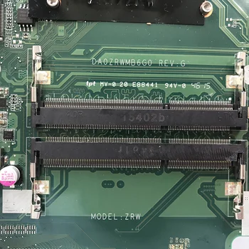 KEFU E5-574G Mainboard Acer Aspire E5-574 E5-574G F5-572 V3-575 V3-575G Plokštė I7-6500U CPU DA0ZRWMB6G0 Bandymo originalas