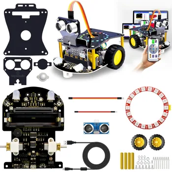 Keyestudio Mini Smart Mikro Tiek Robotas Automobilių V2.0 mažoms:tiek Robotas(Ne Baterija)