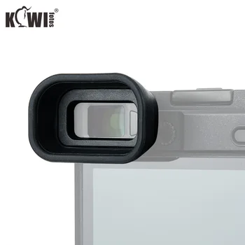 Kiwi Minkšto Silicio Kameros vaizdo Ieškiklio Okuliaro Pratęstas Eyecup Sony A6600 A6500 A6400 Akių Taurės Raštas Pakeičia Sony FDA-EP17