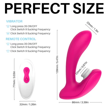Klitorio Čiulpti G Spot Dildo Vibratorius su 10 Galingų Režimai Clit Sucker Įkrovimo Klitorio Stimuliatorius Sekso Žaislai Moterims