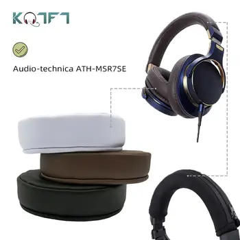 KQTFT Pakeitimo Gaubteliai Lankelis Audio-technica ATH MSR7 SE Rankų įrangą Universali Bamperis Earmuff Padengti Pagalvėlės Puodeliai