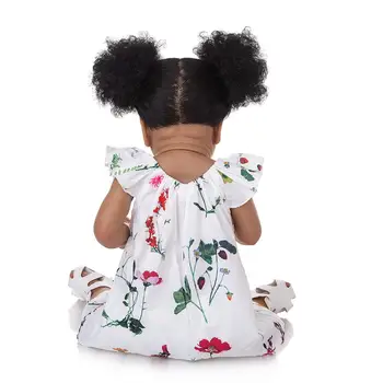 KUKADOLL 57CM Reborn Baby Doll viso Kūno Lėlių Atgimsta Babie Mergina 2020 Vaikas Kalėdinė dovana Gimtadienio Dovana Partneris
