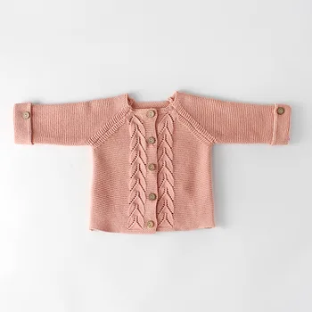 Kūdikių mergaičių medvilnės megzti megztinis drabužių rinkiniai kūdikiams, vaikams, vilnoniai siūlai ilgomis rankovėmis lapų sluoksnį+ petnešos bodysuit kūdikių bamblys