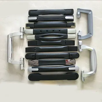 Lagaminai rankenėlės vežimėlio atveju universali ištraukiama rankena, lagaminas lauką slaptažodis rankena metalo aparatūros už rankinės